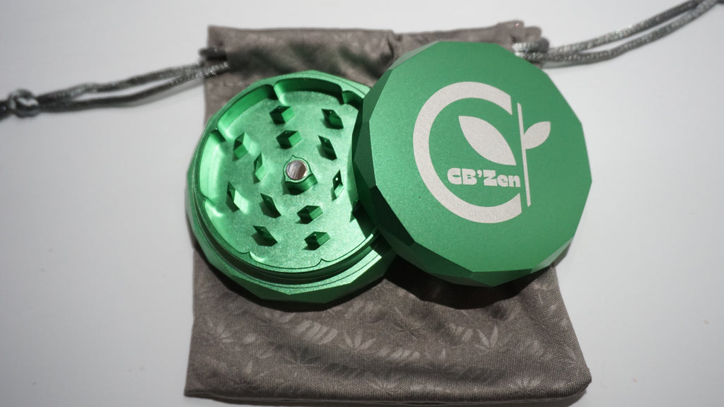 Grinder metallic deux pièces Vert
