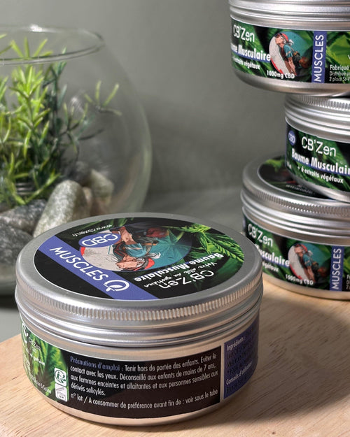 Baume Musculaire CBD 1000mg 100ml