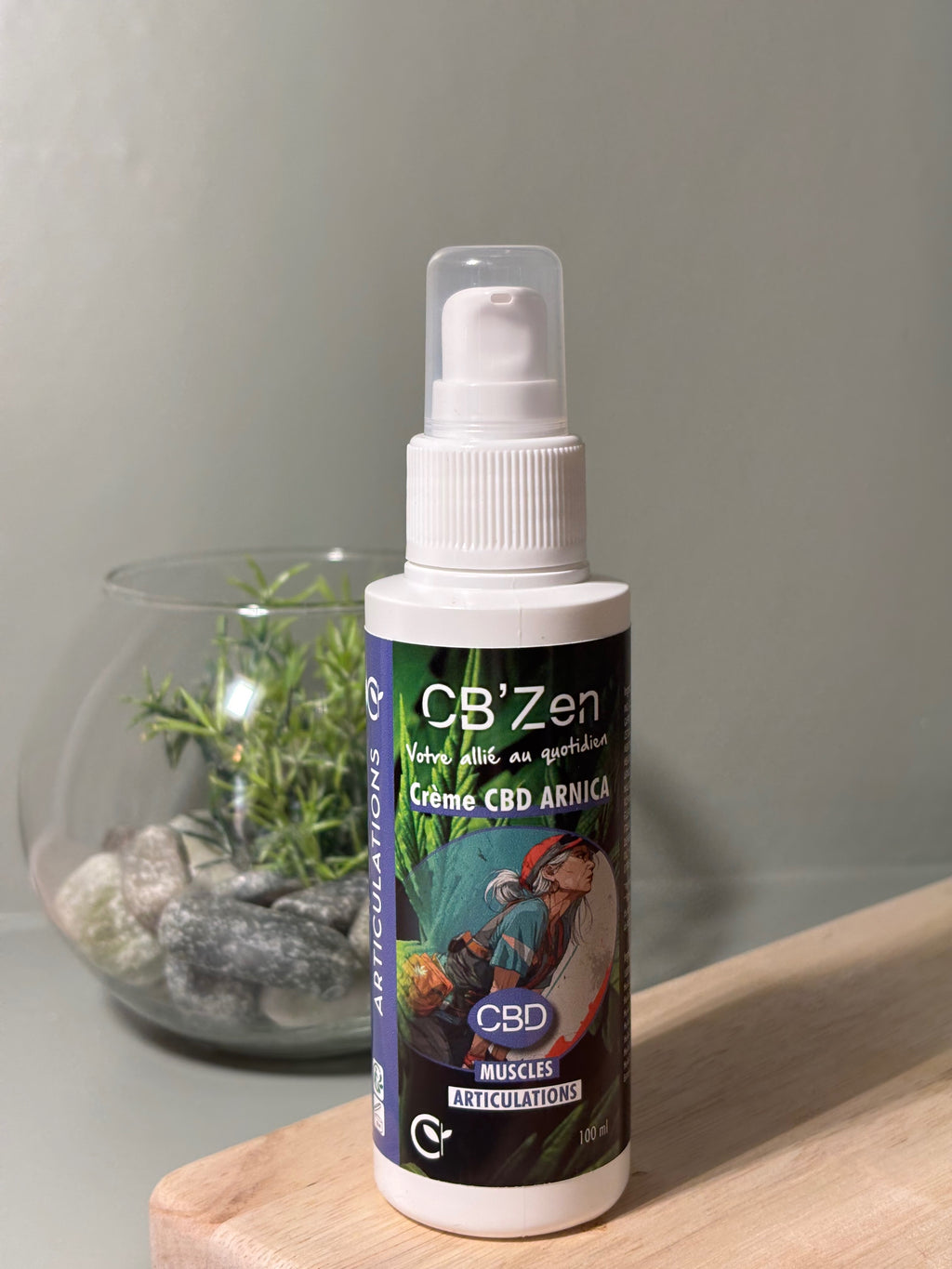 Crème CBD Arnica