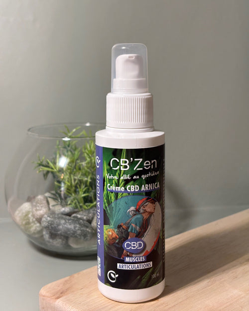 Crème CBD Arnica