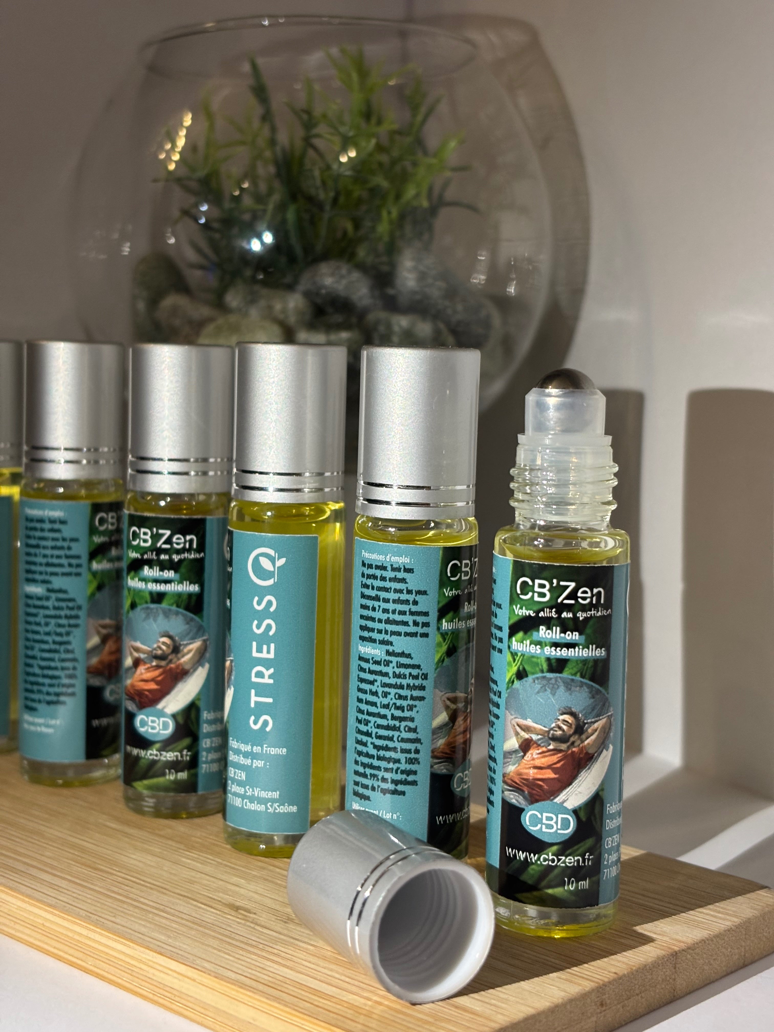 Roll-on CBD Détente Huiles Essentielles  10ml