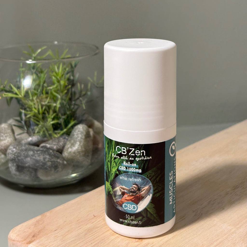 Roll-on CBD Effet refresh 1000mg , 50ml